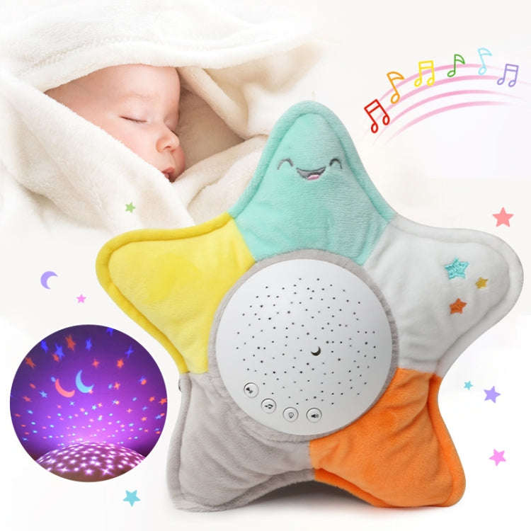 Kids Soft Toys Stuffed Plush Toys With Music & Stars Projector Light(Piggy)