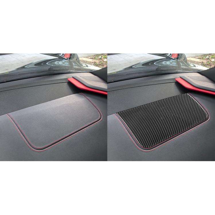 For Chevrolet Corvette C8 Left-Hand Drive Passenger Panel Sticker(Black)