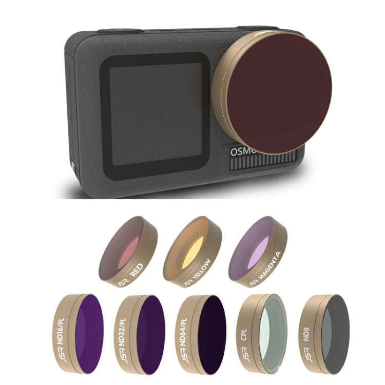 JSR For DJI Osmo Action Motion Camera Filter, Style: LG-ND32/PL