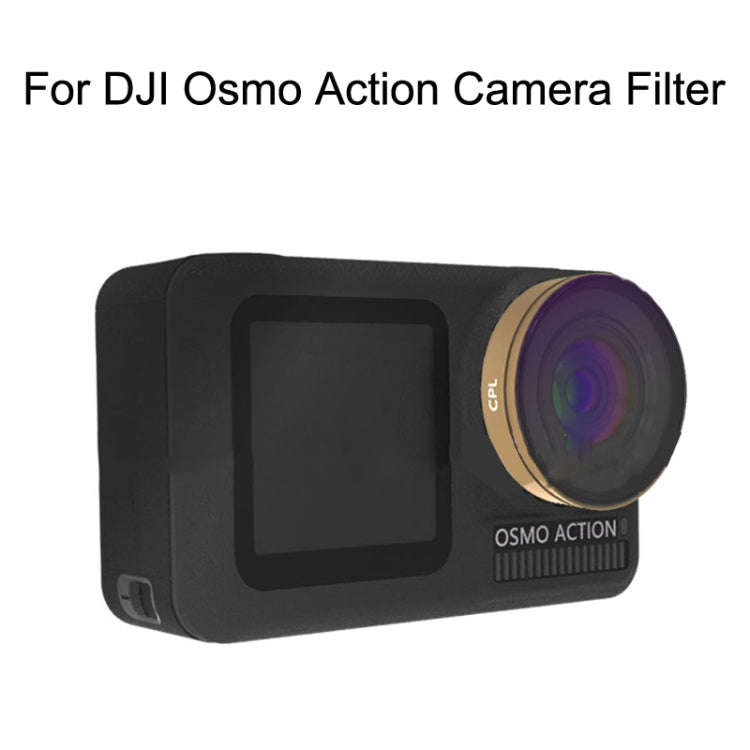 JSR For DJI Osmo Action Motion Camera Filter, Style: LG-Magenta