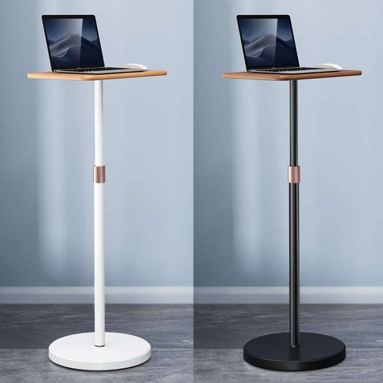 SSKY L42 Laptop Stand Landing Workbench Computer Height Frame, Color: Walnut