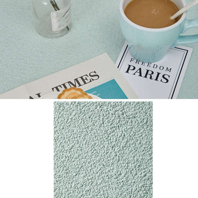 40x40CM Thick Sand Solid Color Background Plate Photo Photography Props(Light Green)