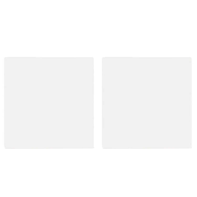 40x40CM Double-sided Photography Background Board Food Photo Props(White)