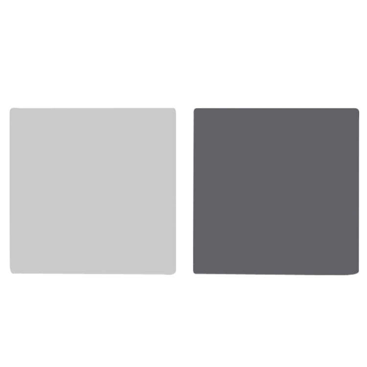 40x40CM Double-sided Photography Background Board Food Photo Props(Haze Gray / Monthly Rock Gray)