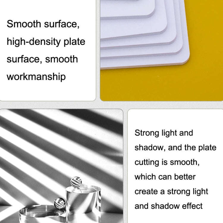 Still Life Portrait Products Photography Light Shadow Props Outdoor Light Shadow Board(Simulation...