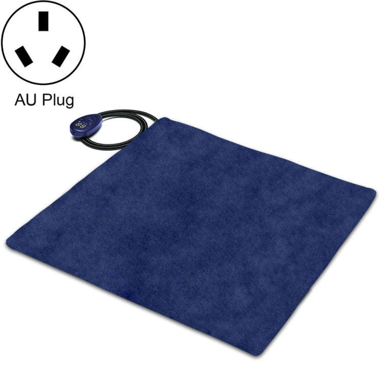 50x50cm Blue 12V Low Voltage Multifunctional Warm Pet Heating Pad Pet Electric Blanket(AU Plug)