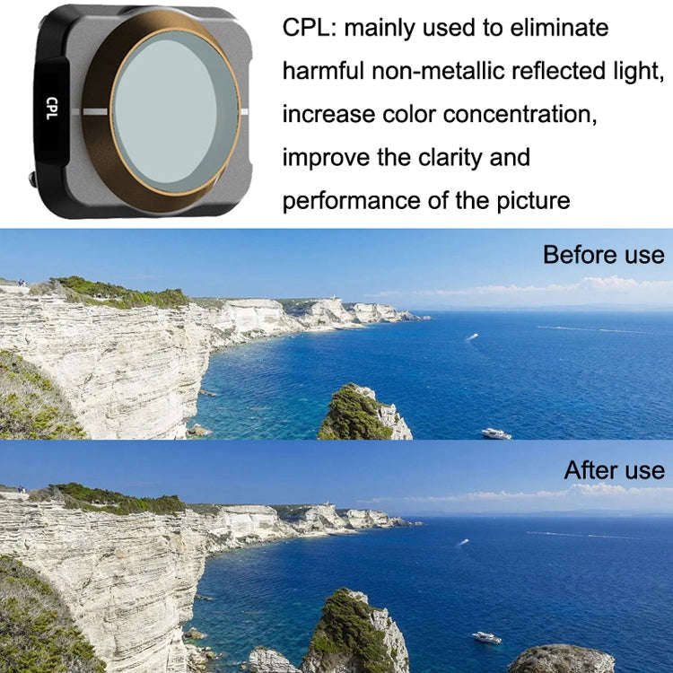 JSR For DJI Mavic Air 2 Motion Camera Filter, Style: UV+CPL+ND8+ND16+ND32+ND64