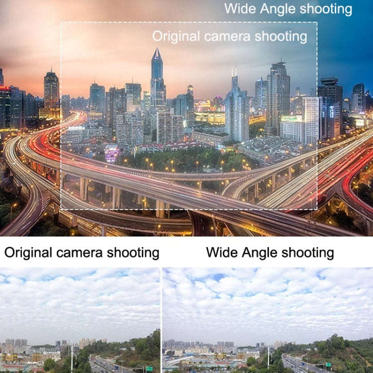 JSR JSR-1663-28 For DJI Mini 3 Pro Camera Wide-angle Filters(Black)