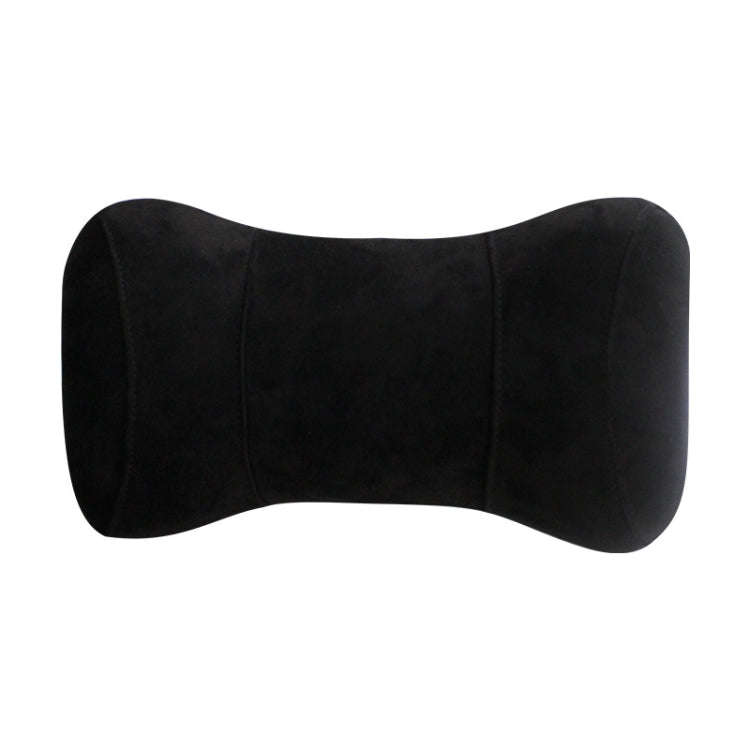 Car Memory Cotton Headrest Protective Cervical Spine Seat Sleeping Pillow(Black)