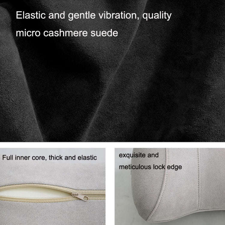 Car Memory Cotton Headrest Protective Cervical Spine Seat Sleeping Pillow(Beige)