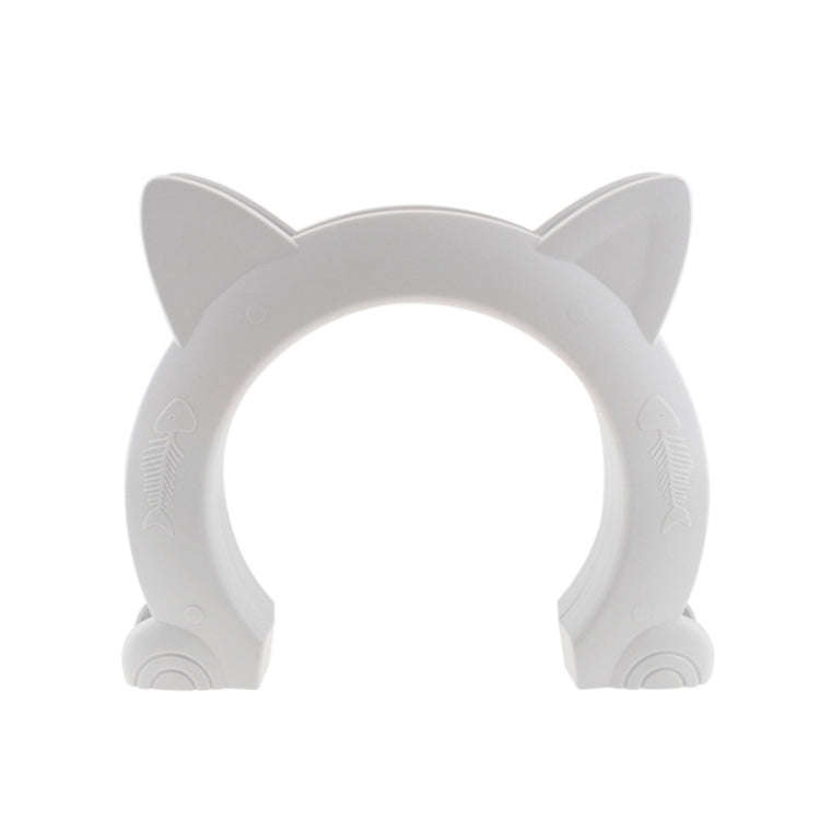 MM01 Can Control the Direction of Access Pet Door Flap Cat Door(White)