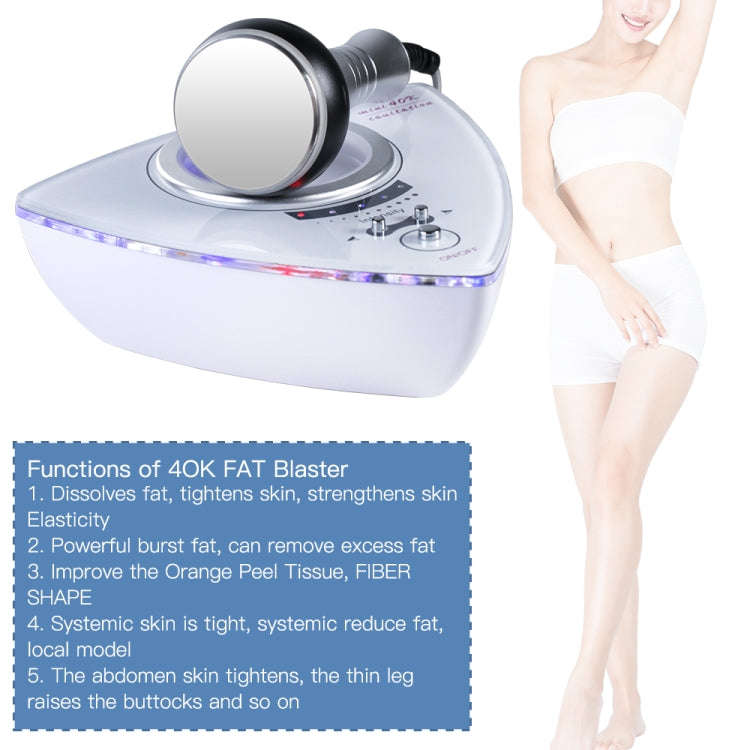40K Mini Fat Burner Cavitation Machine Weight Loss Body Slimming Machine US Plug