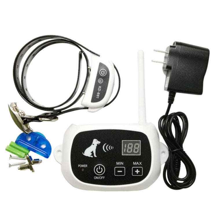 KD-661 500m Wireless Electric Dog Pet Fence Shock Collar,Spec: For Three Dog(EU Plug)