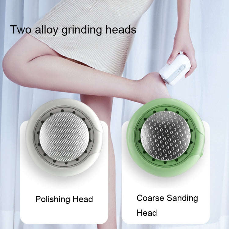 J002 Automatic Electric Foot Grinder Exfoliating Pedicure Tool(Rose Red)