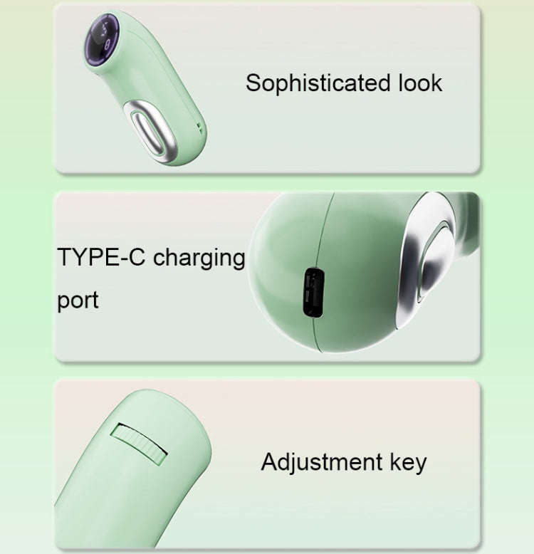 M006 CES Microcurrent Pulse Handheld Sleep Aid Home Physiotherapy Sleep Aid(Light Green)