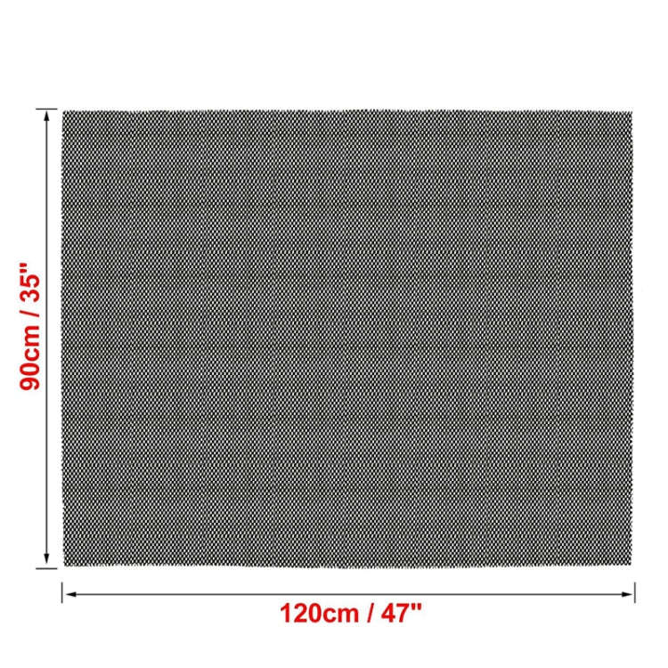 600D Oxford Cloth Car Roof Waterproof Luggage Storage Bag, Style:120x90cm Non-slip Mat