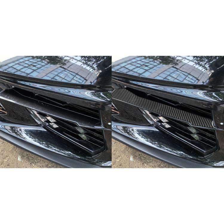 For Chevrolet Corvette C8 2pcs /Set Front Vent Sticker(Black)