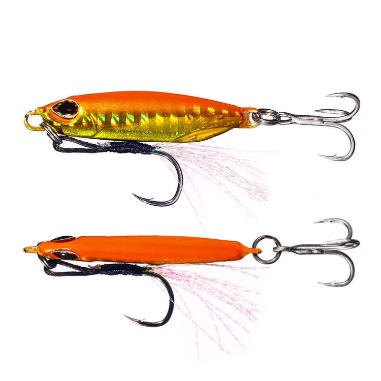 2 PCS HENGJIA Shore Casting Lead Fish Long-distance Casting Sinker Double Hook Lure, Size: 16g(2)