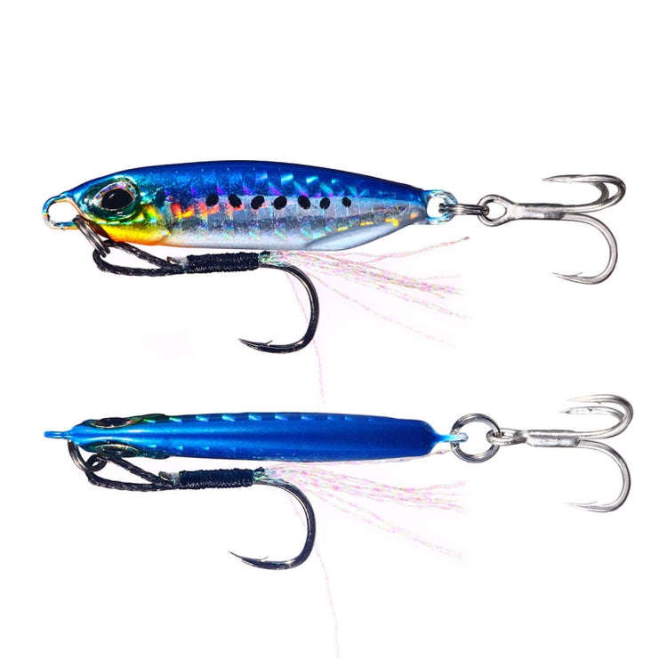 2 PCS HENGJIA Shore Casting Lead Fish Long-distance Casting Sinker Double Hook Lure, Size: 32g(7)
