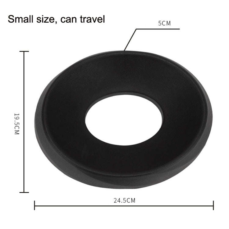 Multi-functional Motorcycle Helmet Support Pad Protective Anti-slip Mat(Black)