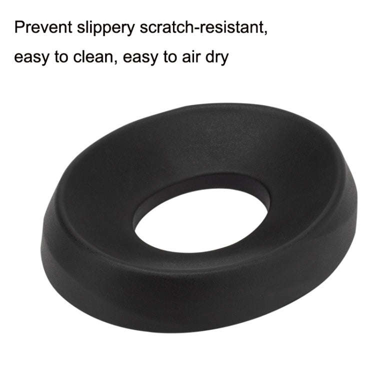 Multi-functional Motorcycle Helmet Support Pad Protective Anti-slip Mat(Black)