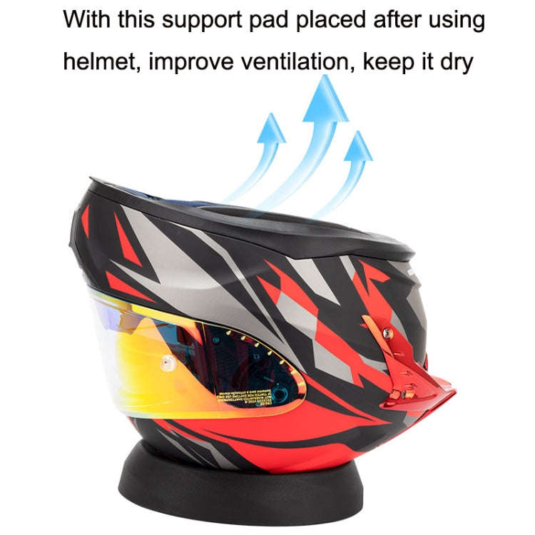 Multi-functional Motorcycle Helmet Support Pad Protective Anti-slip Mat(Black)