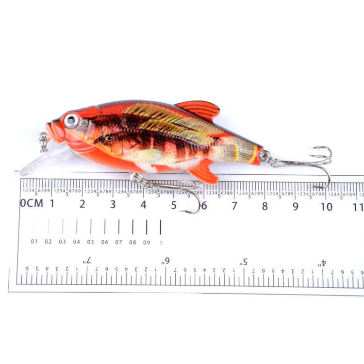 LB72 8cm/10.9g Lure Painted Floating Bionic Lure Rattle Pearl False Lure(1)