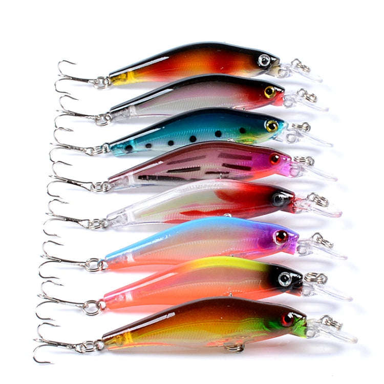 M0137 8cm/6.3g Submerged Mino Roadrunner Bait Bionic Plastic Hard Bait(1)