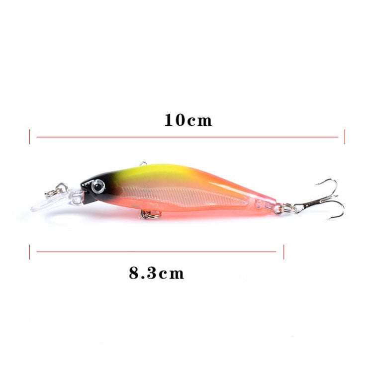 M0137 8cm/6.3g Submerged Mino Roadrunner Bait Bionic Plastic Hard Bait(1)