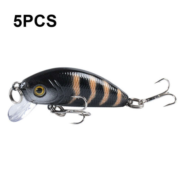 5 PCS M0081 5cm 3.6g Bionic Lure Mino Plastic Hard Lure(1)