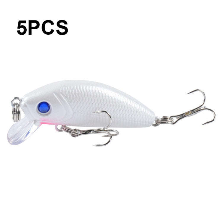 5 PCS M0081 5cm 3.6g Bionic Lure Mino Plastic Hard Lure(2)