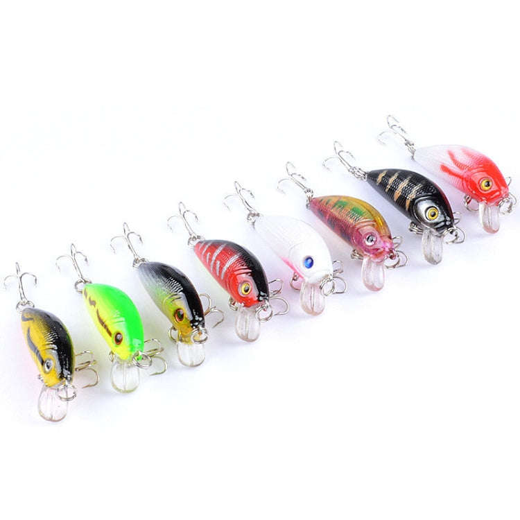 5 PCS M0081 5cm 3.6g Bionic Lure Mino Plastic Hard Lure(6)