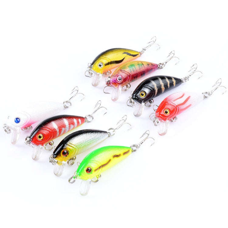 5 PCS M0081 5cm 3.6g Bionic Lure Mino Plastic Hard Lure(6)