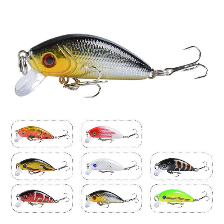 5 PCS M0081 5cm 3.6g Bionic Lure Mino Plastic Hard Lure(6)