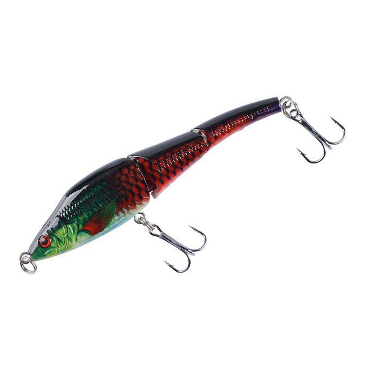 LB22 9.5cm/8.9g Multi-section VIB Plastic Hard Lures Painted Bionic Lures(6)