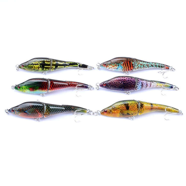 LB22 9.5cm/8.9g Multi-section VIB Plastic Hard Lures Painted Bionic Lures(4)