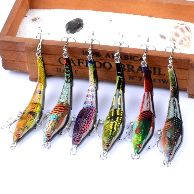 LB22 9.5cm/8.9g Multi-section VIB Plastic Hard Lures Painted Bionic Lures(5)