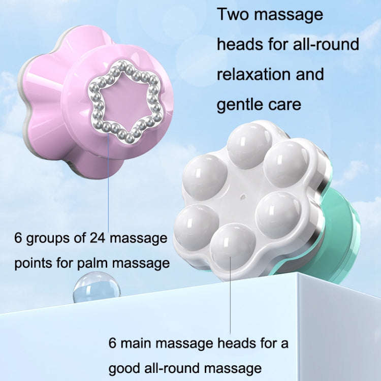 XF-76 Mini Massager USB Vibrator Whole Body Home Massager(Blue)