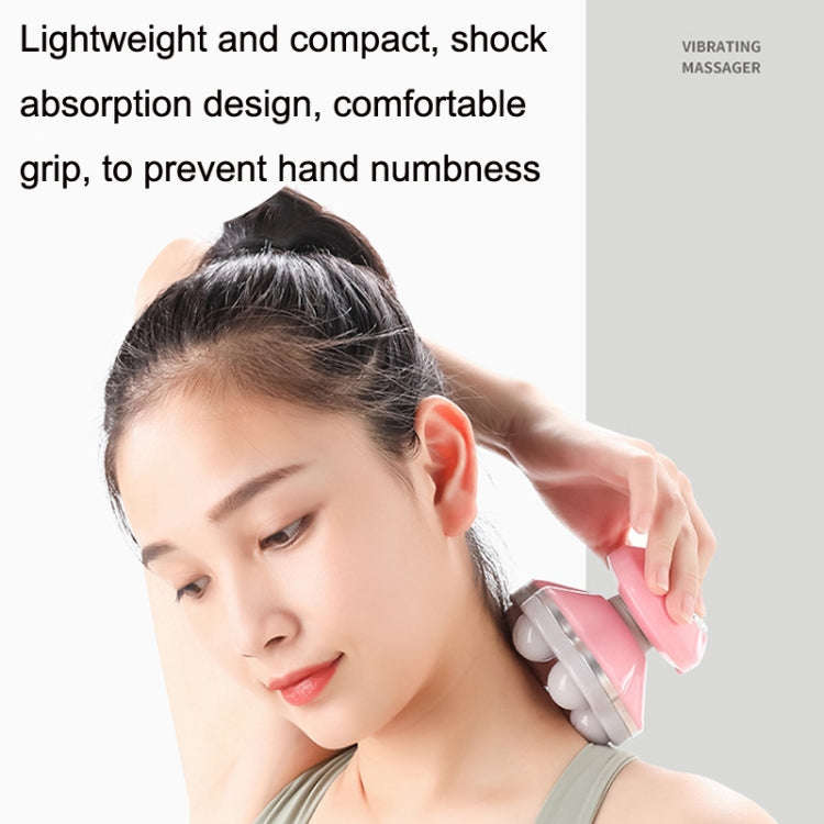 XF-76 Mini Massager USB Vibrator Whole Body Home Massager(Blue)