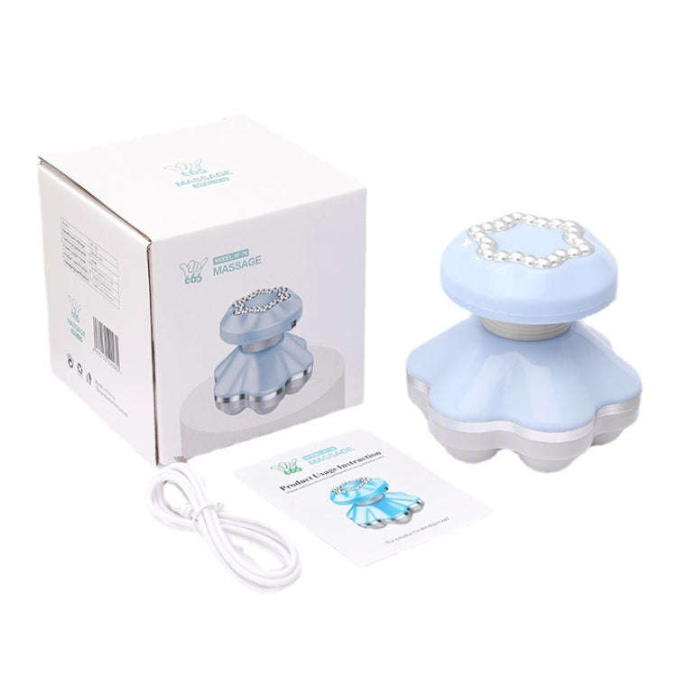 XF-76 Mini Massager USB Vibrator Whole Body Home Massager(Blue)