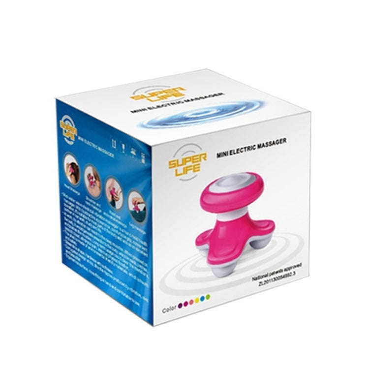 XF-69 Water Wave Mini Electrical USB Vibration Massager(Blue)