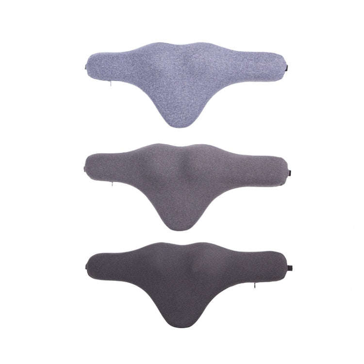 Slow Rebound Memory Foam Lumbar Pillow Neck Pillow Car Headrest(Dark Grey)