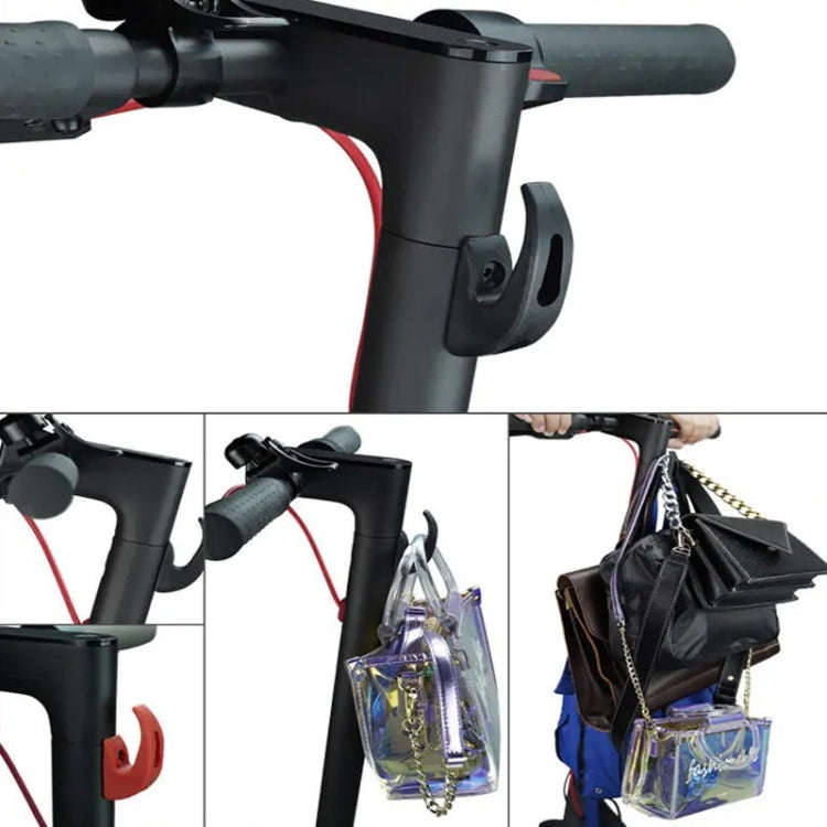 2pcs For Xiaomi M365 Series Electric Scooter Universal Storage Hook(Black)