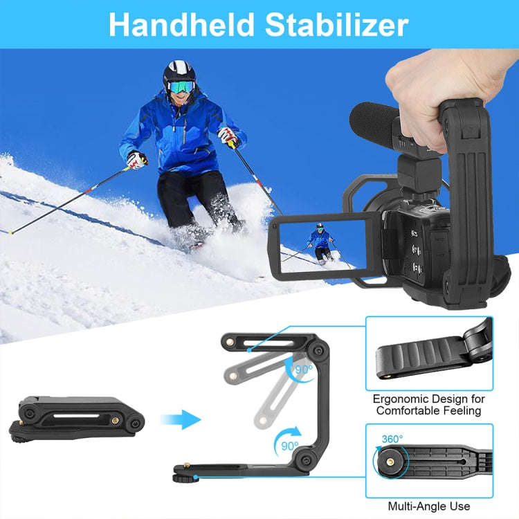 5600PX Zoomable 4K Digital Video Camera With Stabilizers Kit