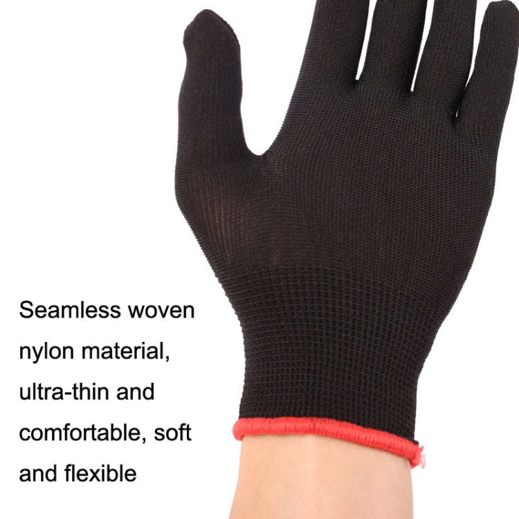 2PCS Beginner Press Nylon Wear -Resistant Anti -Slip Left Hand Guitar Exercise Glove,Size: Large