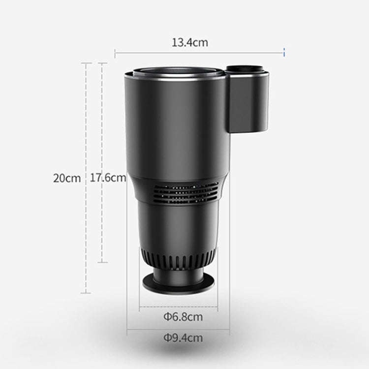 Car Digital Display Fast Cooling and Heating Cup, Style: Generation 1 Black
