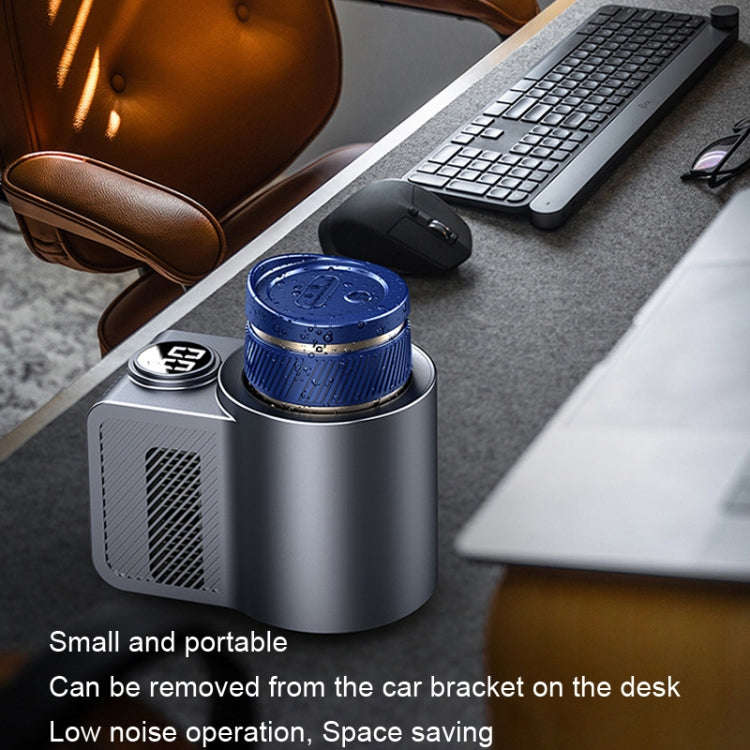 Car Digital Display Fast Cooling and Heating Cup, Style: Generation 3 Gray