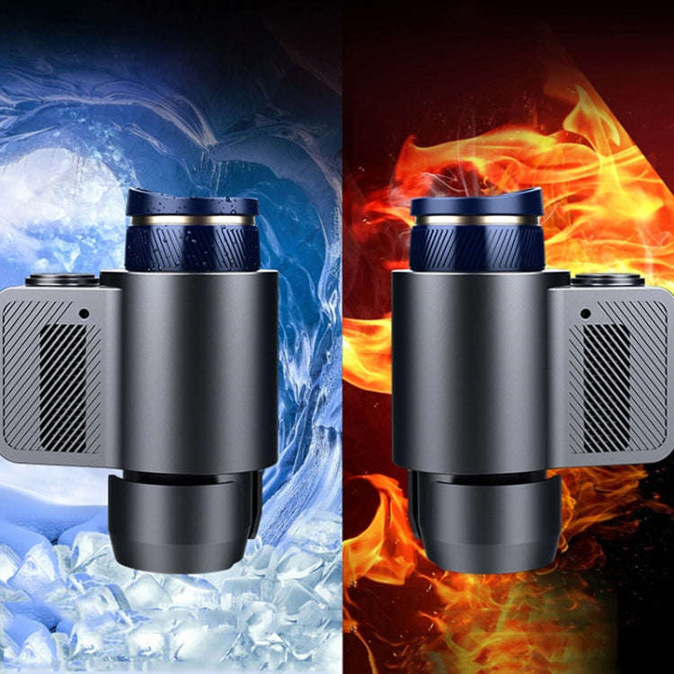 Car Digital Display Fast Cooling and Heating Cup, Style: Generation 3 Gray