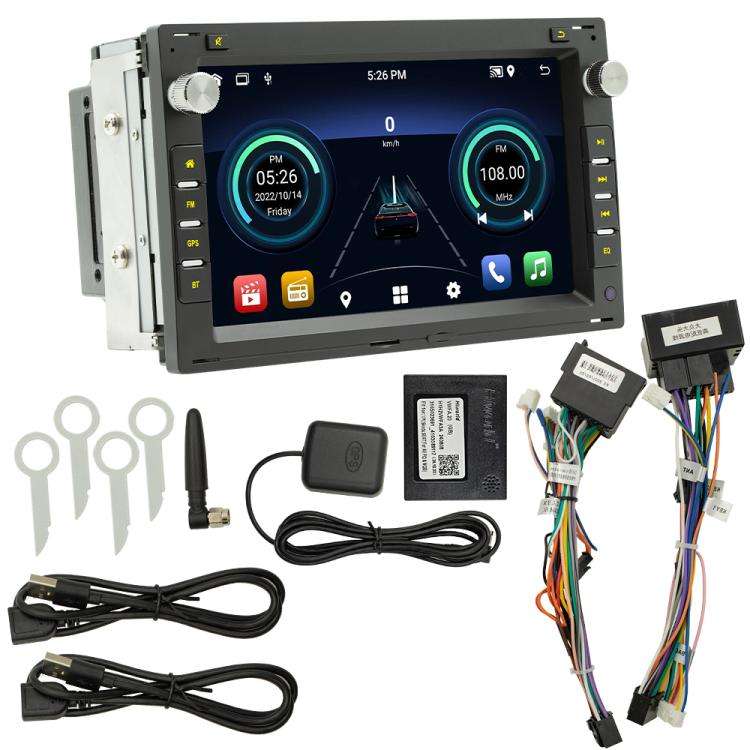 For Volkswagen Passat 7 Inch Bluetooth GPS Navigation Car Player, Memory: 1+32G