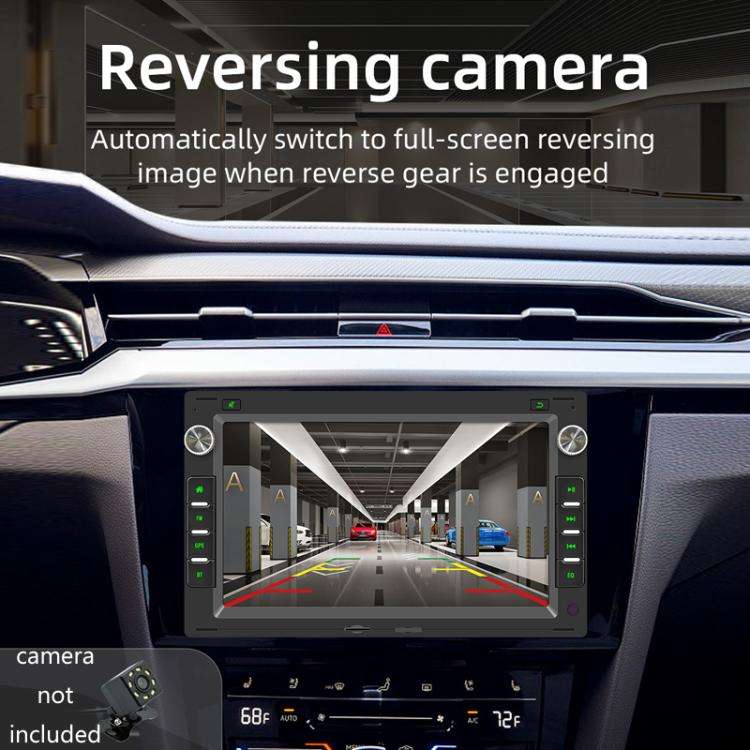 For Volkswagen Passat 7 Inch Bluetooth GPS Navigation Car Player, Memory: 2+32G